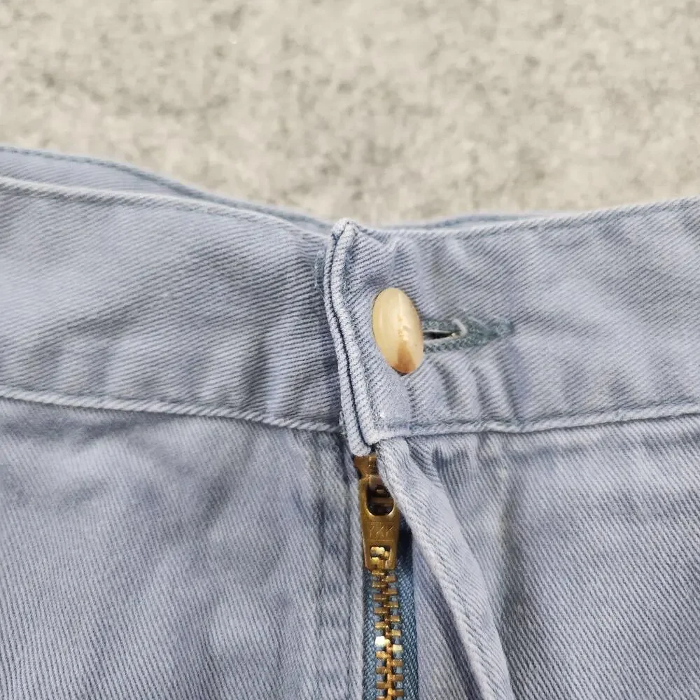 Vintage Polo‎ Ralph Lauren Shorts Mens 40 Blue Pleated Chino Classic USA 90s 80s